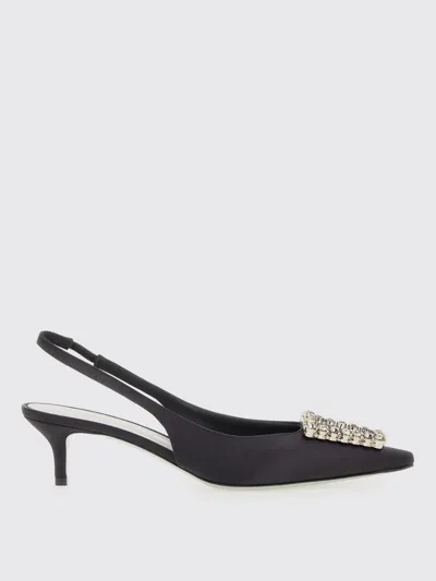 Roberto Festa Pointed High-heeled Sandals In Black