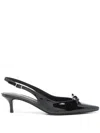 Roberto Festa Pumps Senya With Back Strap 55mm In Nero
