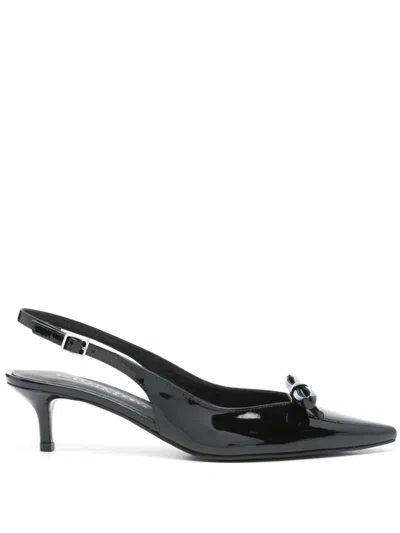 Roberto Festa Pumps Senya With Back Strap 55mm In Nero