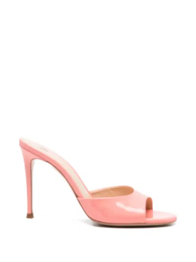 Roberto Festa Silk And Nylon Pointed Stiletto Pumps In Multi