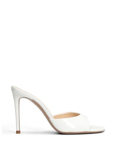 Roberto Festa Ramas Leather Heeled Sandals In Multi