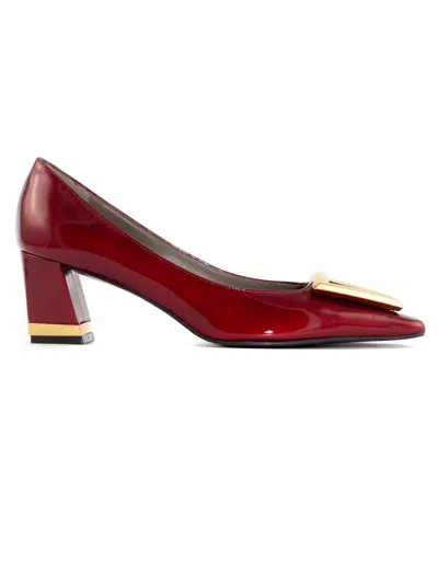 Roberto Festa Red Patent Leather Bricis Pumps