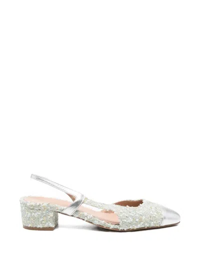 Roberto Festa Rosettee Block-heel Pumps In Multi