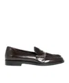 Roberto Festa Round-toe Loafers In Black