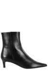Roberto Festa 75mm Yanira Pointed-toe Heeled Ankle Boots In Black