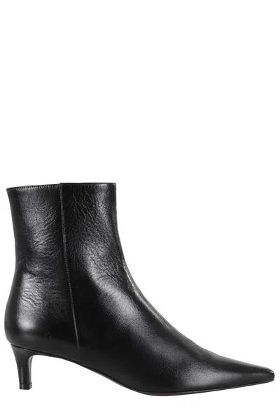 Roberto Festa Samy Ankle Boots With Pointed Design In Black
