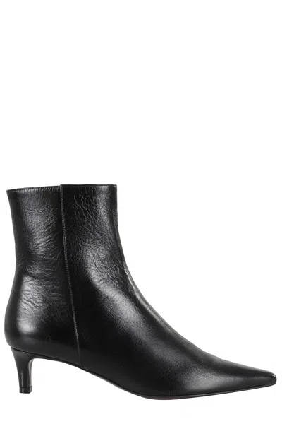 Roberto Festa Samy Ankle Boots With Pointed Design In Black