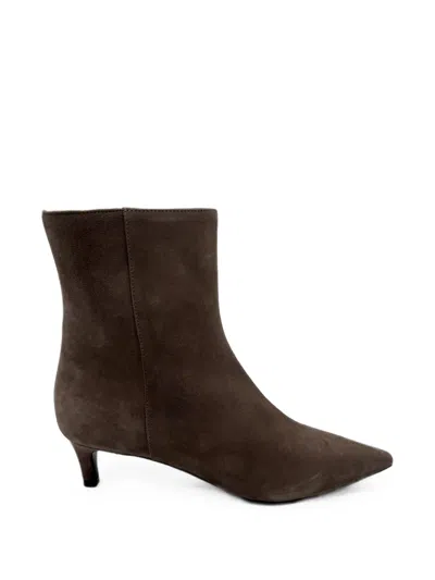 Roberto Festa Samy Pointed-toe Ankle Boots In Multi
