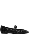 ROBERTO FESTA SEQUIN-EMBELLISHED BALLERINAS