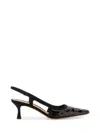 Roberto Festa Sequence Snip Toe Slingback Heel