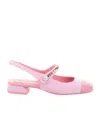 ROBERTO FESTA SLINGBACK FLAT SANDALS