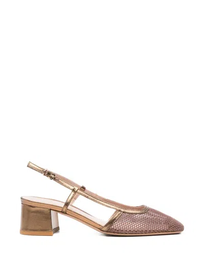 Roberto Festa Slingback Pumps In Brown
