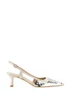 Roberto Festa Slingback "seville" In Silver