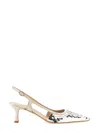 Roberto Festa Slingback "seville" In Silver