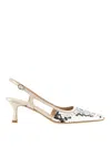 Roberto Festa Slingback "seville" In Silver