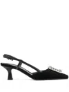 ROBERTO FESTA 70MM STEFI LEATHER PUMPS