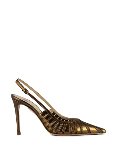 Roberto Festa Strap Heeled Pumps In Multi