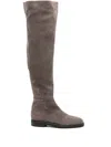 Roberto Festa Suede Boots In Brown