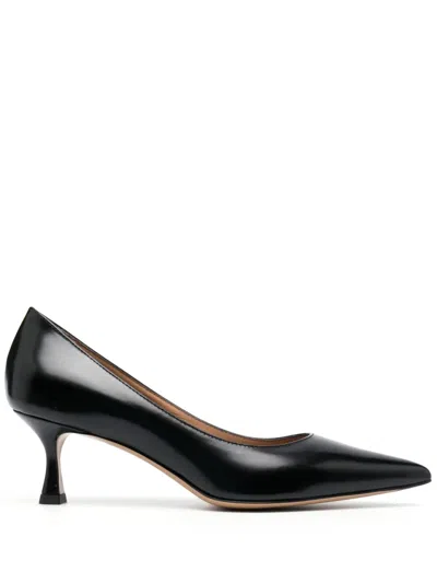 Roberto Festa Tortuga 60mm Leather Pumps In Black