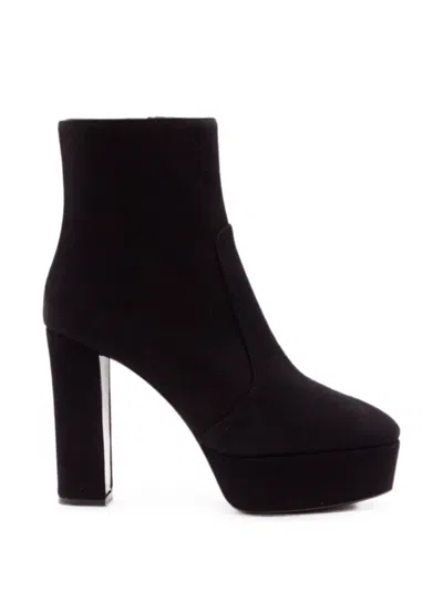 Roberto Festa Varissa Leather Ankle Boots In Black