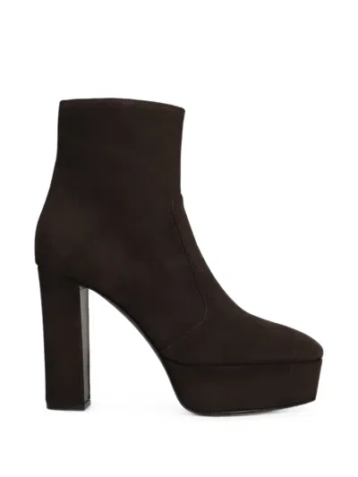 Roberto Festa Varissa Platform Ankle Boots In Red