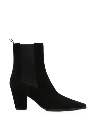 Roberto Festa Veralias Pointed-toe Boots In Black
