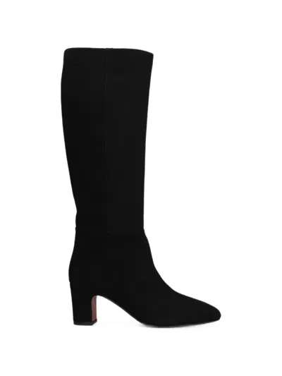 Roberto Festa Vilora Knee-high Suede Boots In Black