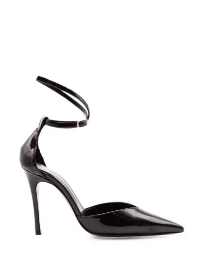 Roberto Festa Viora Patent-leather Pumps In Black