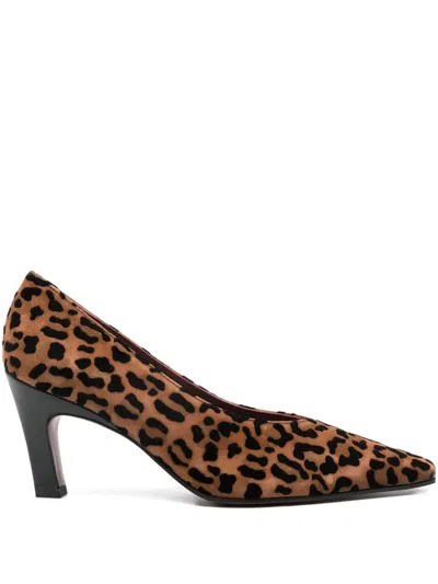 Roberto Festa Wara Leopard-print Pumps In Animal Print