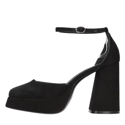 Roberto Festa With Heel Black In Nero Scuri