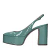 Roberto Festa With Heel Clear Blue In Azzurro Blu E Verdi
