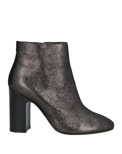 Roberto Festa Woman Ankle Boots Black Size 10 Soft Leather