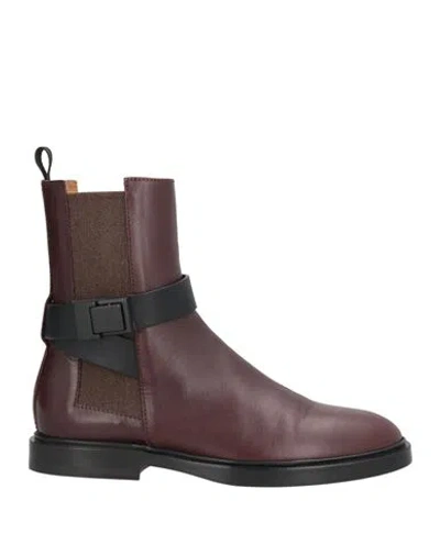 Roberto Festa Woman Ankle Boots Chocolate Brown Size 7.5 Soft Leather