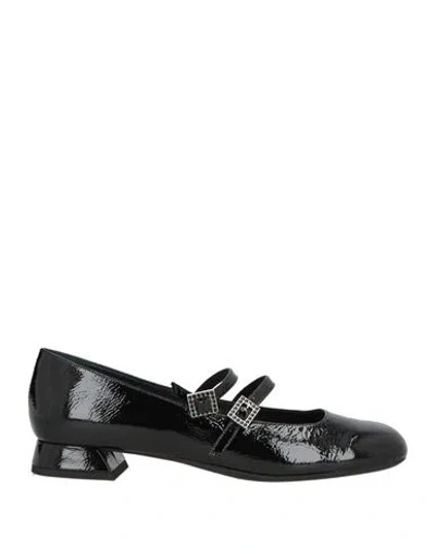 Roberto Festa Woman Ballet Flats Black Size 11 Leather