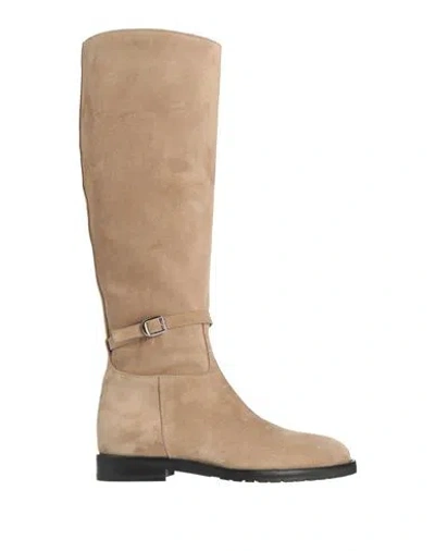 Roberto Festa Woman Boot Beige Size 7.5 Leather