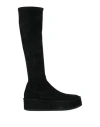 Roberto Festa Woman Boot Black Size 7 Leather In Black