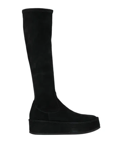 Roberto Festa Woman Boot Black Size 7 Leather