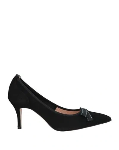 Roberto Festa Woman Pumps Black Size 11 Leather