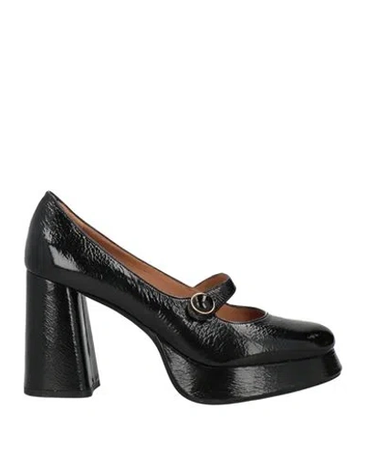 Roberto Festa Woman Pumps Black Size 11 Leather