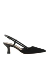 ROBERTO FESTA ROBERTO FESTA WOMAN PUMPS BLACK SIZE 8 LEATHER