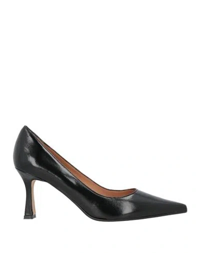 Roberto Festa Woman Pumps Black Size 6 Leather