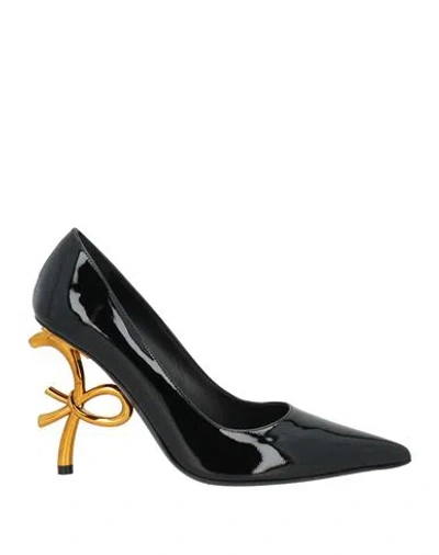 Roberto Festa Woman Pumps Black Size 6 Leather