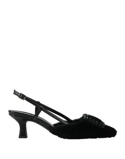 Roberto Festa Woman Pumps Black Size 8 Leather