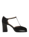 Roberto Festa Woman Pumps Black Size 9 Leather