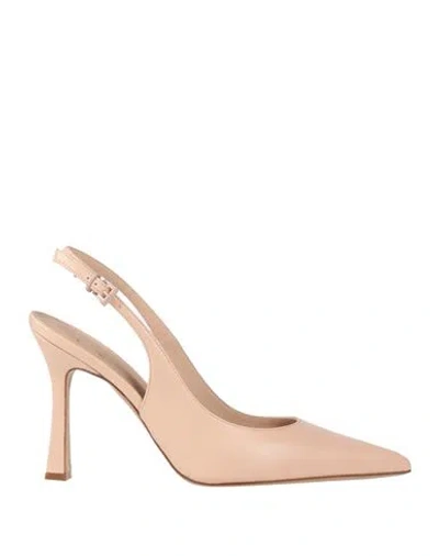 Roberto Festa Woman Pumps Blush Size 8 Soft Leather In Pink