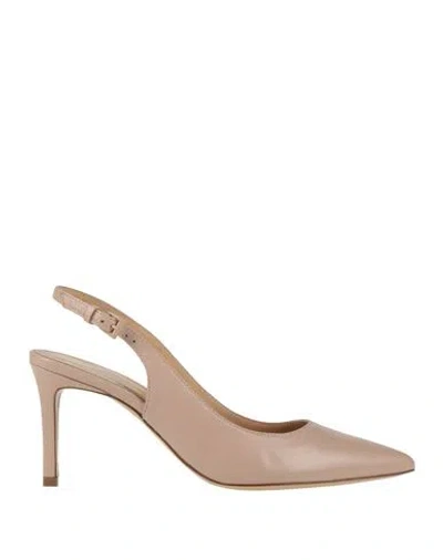 Roberto Festa Woman Pumps Blush Size 8 Soft Leather In Pink