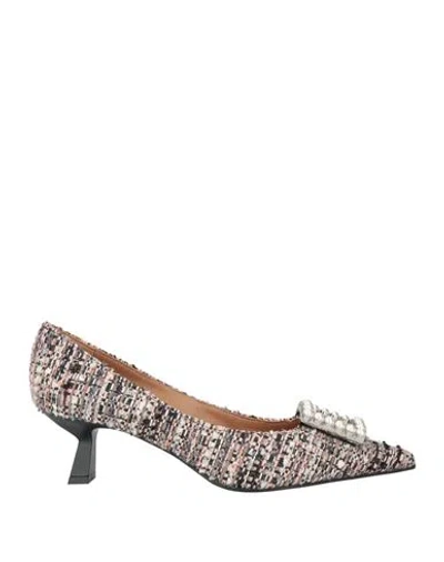Roberto Festa Woman Pumps Light Pink Size 6 Textile Fibers