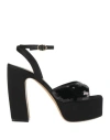 Roberto Festa Stex 120mm Sequined Sandals In Black