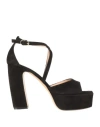 Roberto Festa Black Patent Leather Parigi Sandal