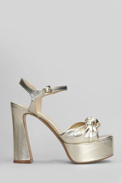 Roberto Festa Woman Sandals In Platinum